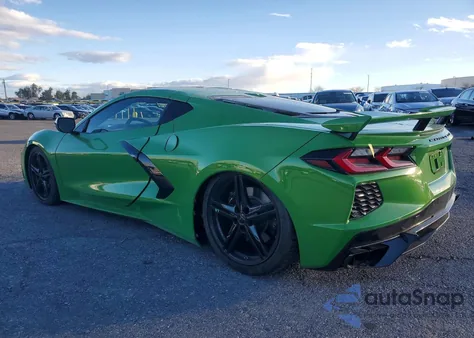 2026 Chevrolet Corvette Stingray 2Lt из США, поврежденный, VIN 1G1YB2D41T5102994